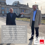 Solingens Oberbürgermeister Tim Kurzbach zu Besuch in Berlin